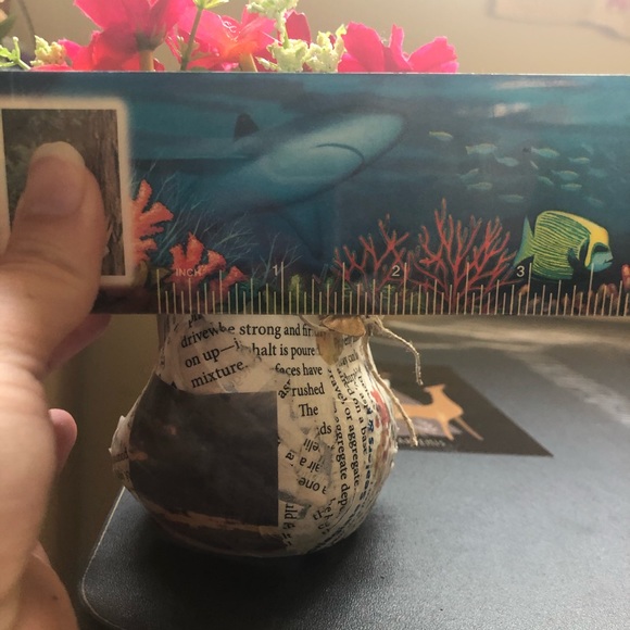 Whimsical Curvy Faux Floral Decor Jar - Picture 11 of 16